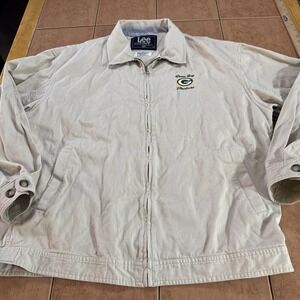 VTG 90s Men's Lee Sport NFL Green Bay Packers Full Zip Detroit Style Jacket XL